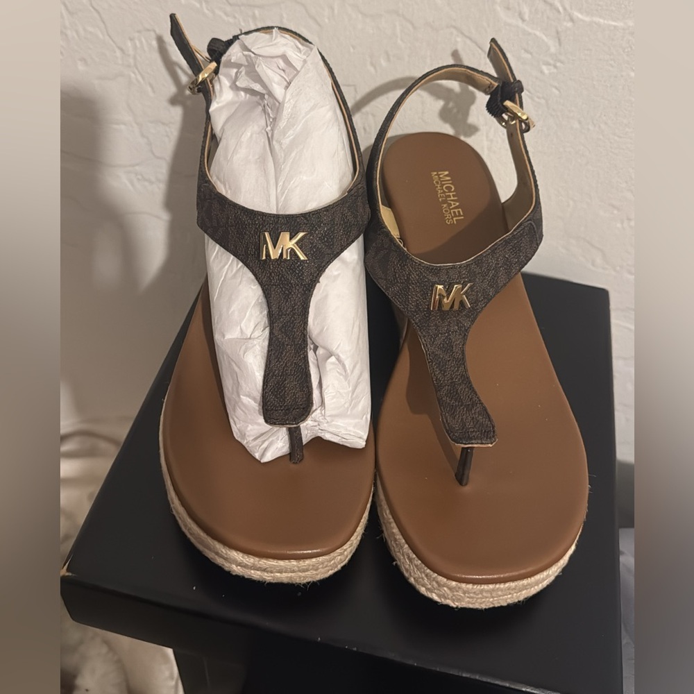 Michael Kors Laney Thong Wedges